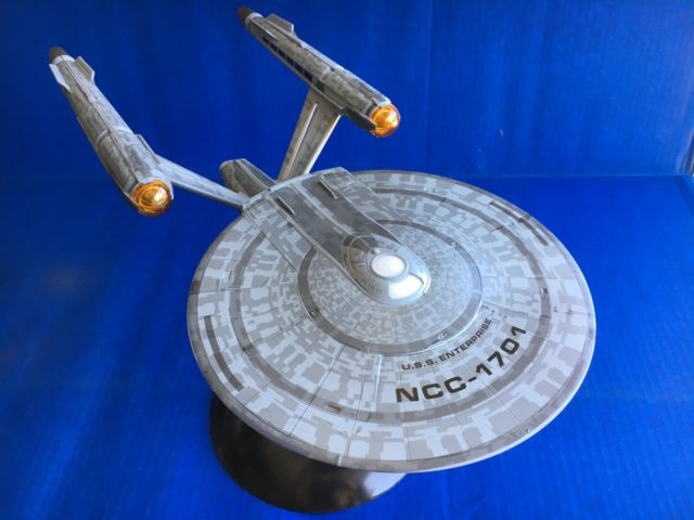 star trek enterprise model kit with lights