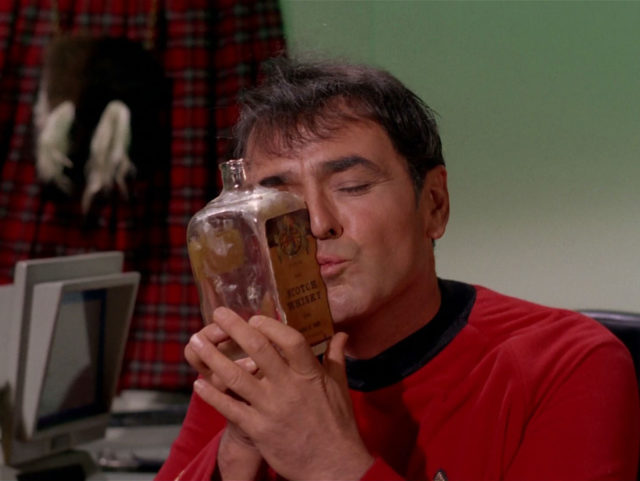 Scotty in TOS' "By Any Other Name"