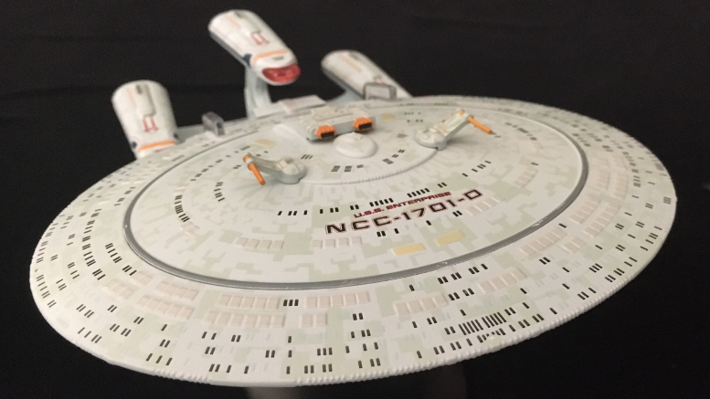 Enterprise NCC-1701-D Eaglemoss eng Star Trek Type-15 shuttle #8 from the U.S.S 