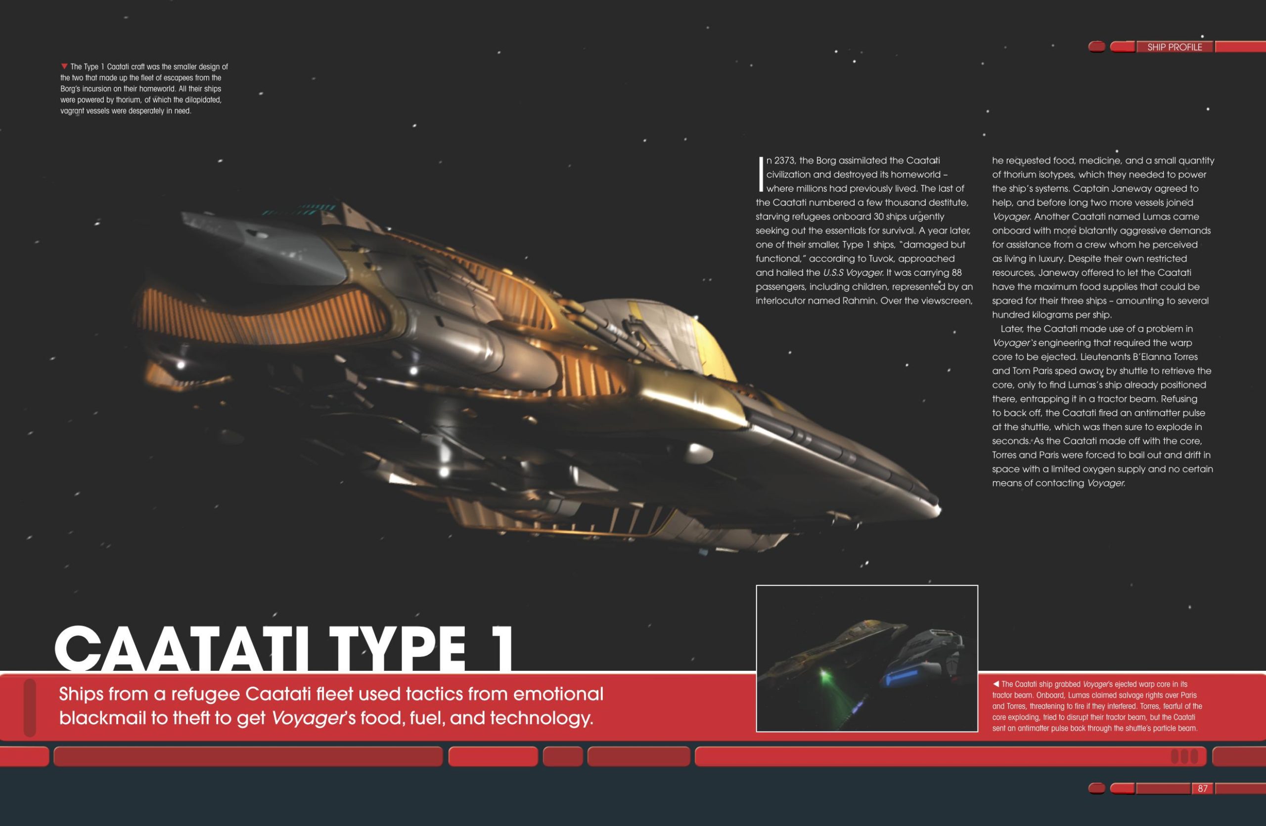 Star Trek Shipyards Akritirian to Kren im 1 The Borg and the Delta Quadrant Vol The Encyclopedia of Starfleet Ships 