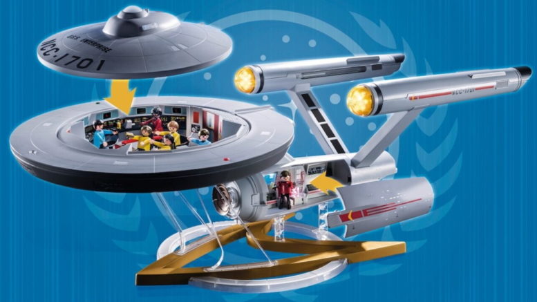 desinfecteren meubilair vieren Playmobil Releasing Giant Electronic $500 'Star Trek' USS Enterprise  Playset – TrekMovie.com