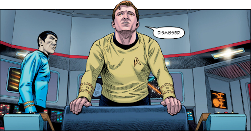 Kirk Dismisses Spock