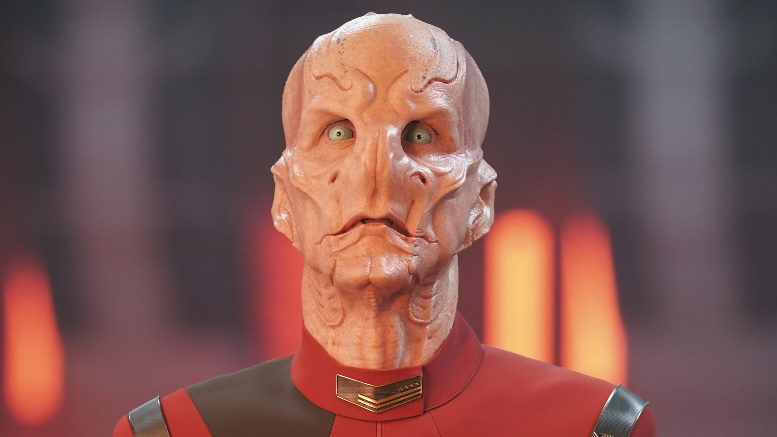 star trek species with ribbed foreheads