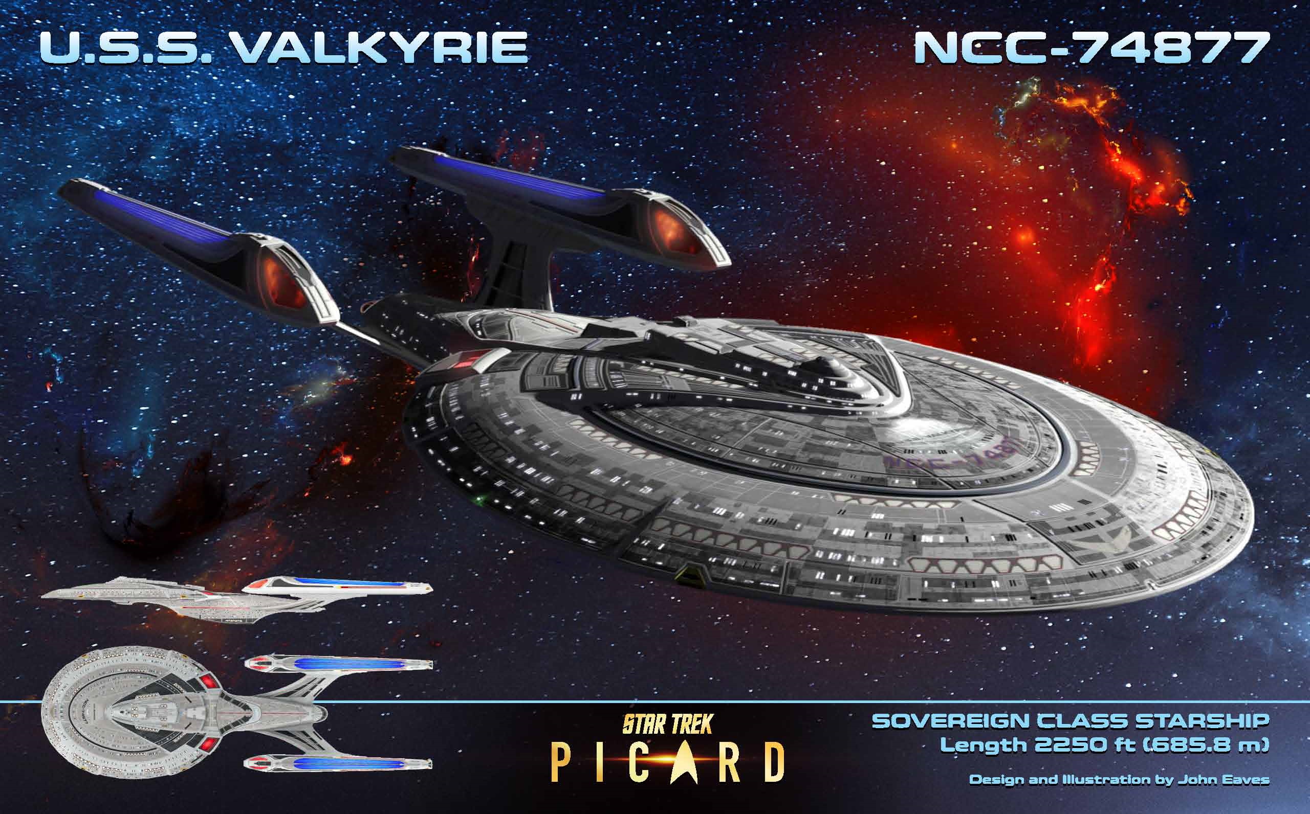 Starfleet Command COLLANA USS Enterprise ncc-1701 STAR TREK Picard Kirk NUOVO 