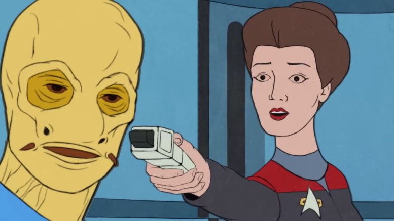 Watch: “Threshold” From 'Star Trek: Voyager' In The Style Of 'The Animated  Series' + Creator Interview – 