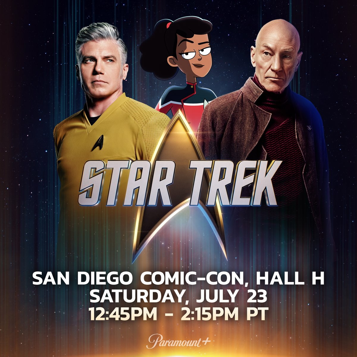 Paramount+ Bringing Star Trek Back To Comic-Con With Hall H Panel Promising  â€œReveals And Surprisesâ€ â€“ TrekMovie.com