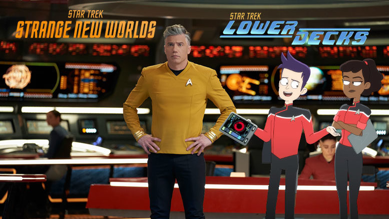 Star Trek: Strange New Worlds crossover with Lower Decks - SDCC