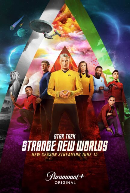 Arte principal de la temporada 2 de Star Trek: Strange New Worlds
