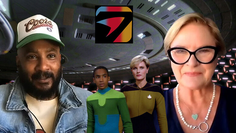 Cirroc Lofton and Denise Crosby talk Star Trek: TNG on 7th Rule - Interview - TrekMovie
