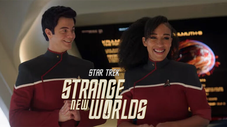 Star Trek: Strange New Worlds season 2 - new trailer - Mariner and Boimler on the bridge