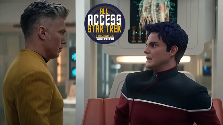 All Access Star Trek podcast episode 149 - TrekMovie - Lower Decks/Strange New Worlds crossover