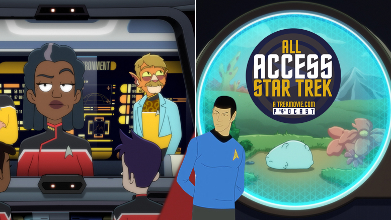 All Access Star Trek Podcast episode 155 - TrekMovie - Lower Decks 401 & 402