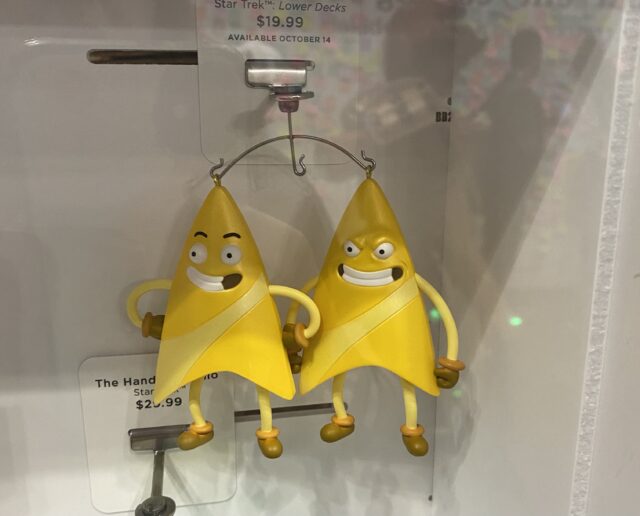 Badgey ornaments from Hallmark, seen at NYCC