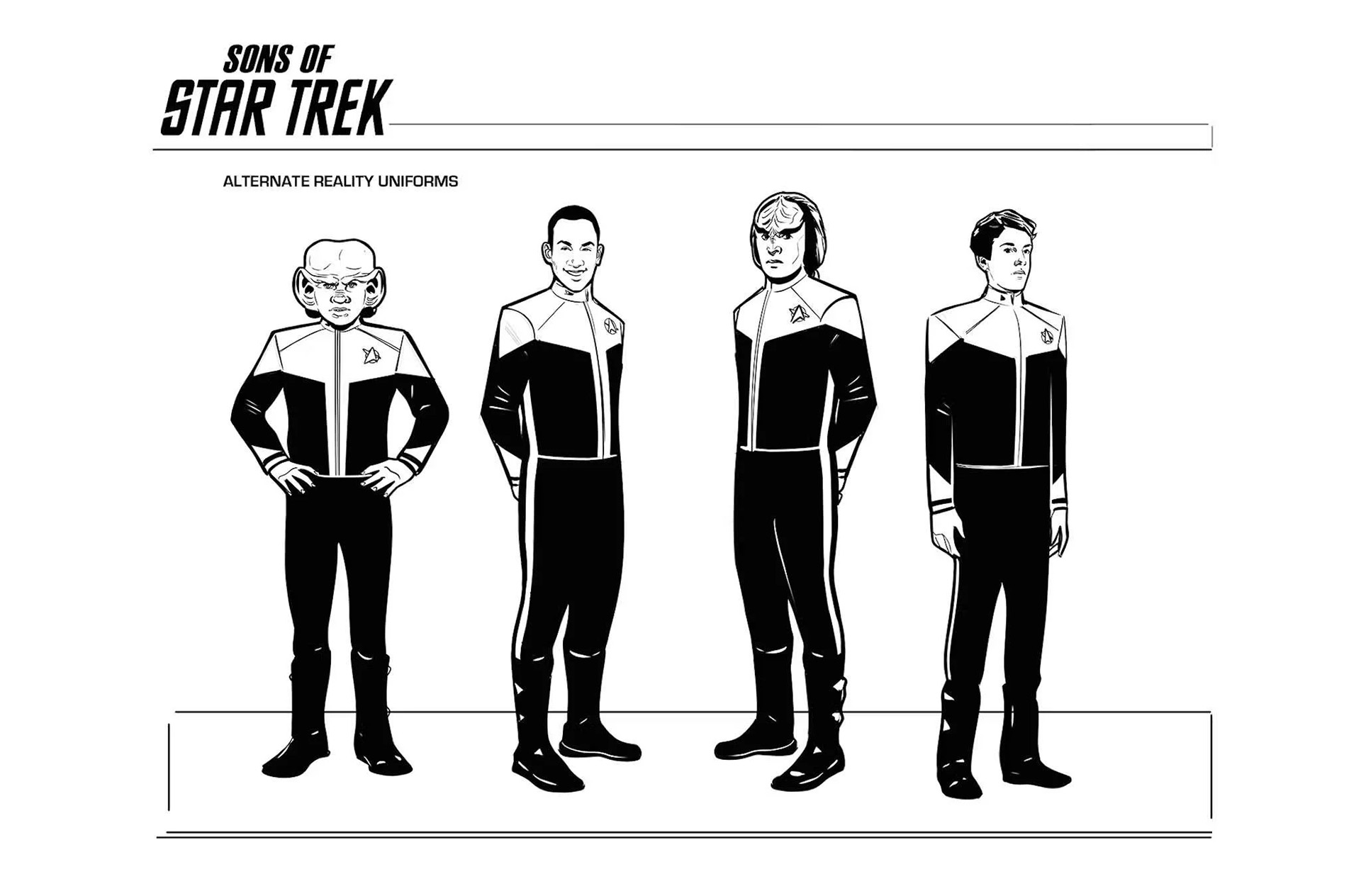 IDW NYCC Panel Reveals First Look At Upcoming Trek Comics, Including New  “Sons Of Star Trek” Miniseries –