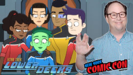 Lower Decks panel with Mike McMahan at New York Comic Con