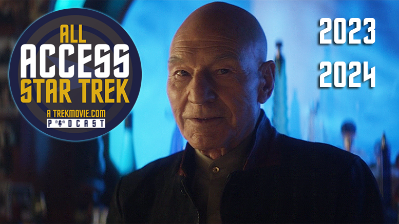 All Access Star Trek podcast episode 169 - TrekMovie - looking back at 2023 and ahead to 2024