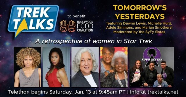 Tomororrow's Yesterdays with the SyFy Sistas and Dawnn Lewis, Adele Simmons, Marian Smothers, and Michelle Hurd