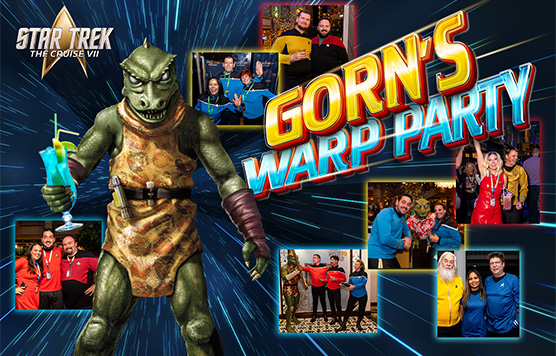 Gorn's Warp Party Theme Night