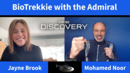 BioTrekkie with the Admiral - TrekMovie - header
