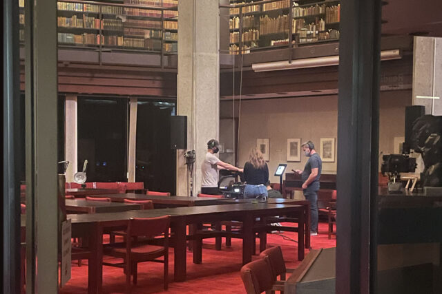 behind the scenes at the Fisher Library