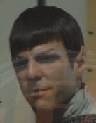 Quinto in Spock Makeup